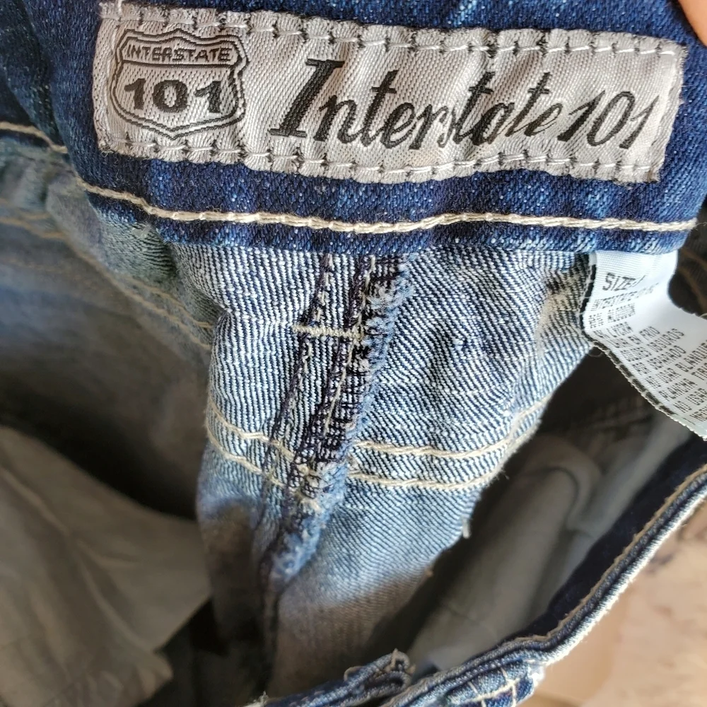 Interstate 101 Low Rise Denim Blue Jean's Sz 1